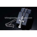 New hot sale stainless steel jerusalem mens silver cross pendant designs